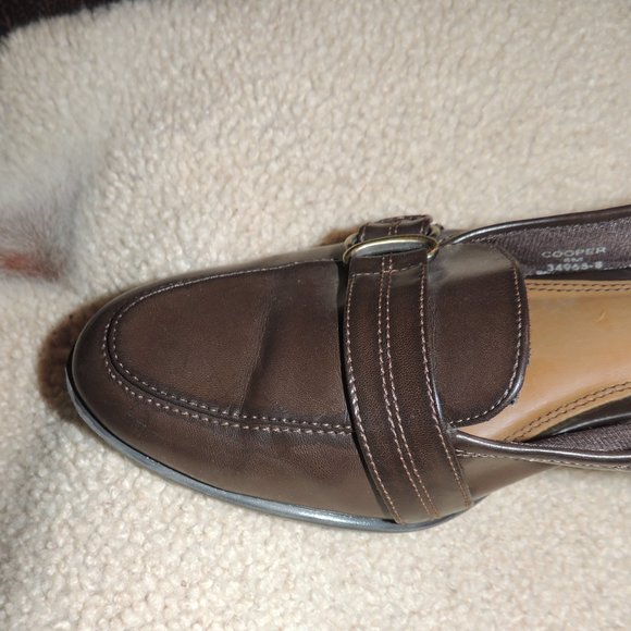 Merona - "Cooper" Women's Sling Back Buckle Toe Pumps - 8M - Picture 6 of 11